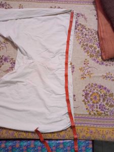 Turquoise Kurta with 2 pajamas