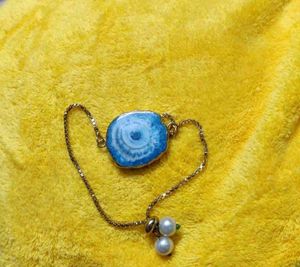 Gemstone &amp; Pearl Charm Necklace