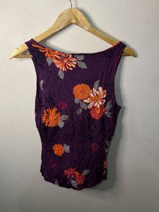 Boho Floral Print Tank Top