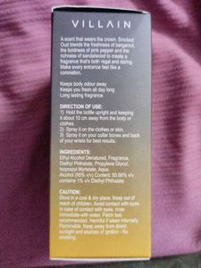 VILLAIN Smoked Oud Eau de Parfum 100ml