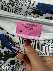 Floral Print Pleated Mini Skirt