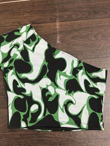 Stylish One-Shoulder Print Top