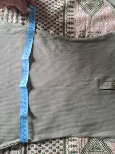 Olive Green Ribbed Dress