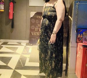 Beautiful sleeveless one piece in free size