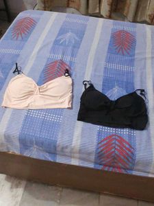 Comfortable Bra Set - Pack of 2   free size