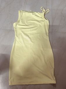 Cute Yellow Mini Dress