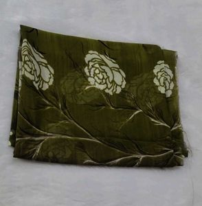 Elegant Floral Print Saree