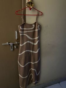 Stylish Knit Midi Dress