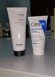 Minimalist & CeraVe Face Moisturizer