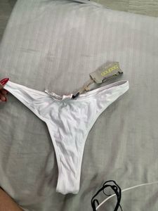 white  thong