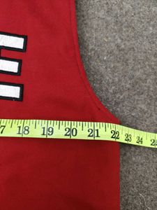Vintage Red Baseball Jacket