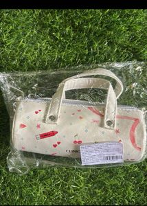 Clinique Mini Duffle  Bag With Chain