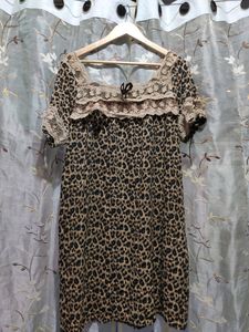 Animal Print Dress