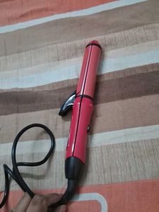 Pink Hair Curling Iron