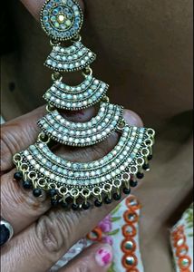 🔥 party wear beautiful light weight long earring