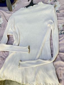 white top