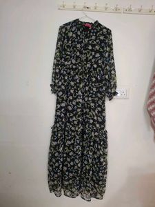 Floral Print Maxi Dress