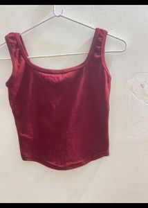 Red Graphic Tank Top