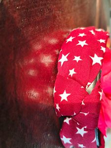 Red Star Padded Headband
