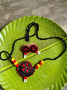 Handcrafted Necklace &amp; Earring Set