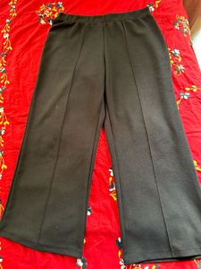 Stylish Black Wide-Leg Pants