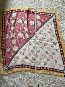 Designer Print Silk Scarf