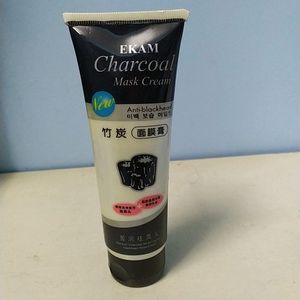 charcoal mask cream. bamboo charcoal whitening anti-blackhead mask cream