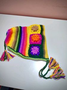 Crochet Patchwork Beanie ( pinterest design)