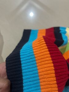 cute multicolor tube top