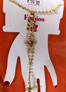 Hand Jewellery With Ring For Stylish Women