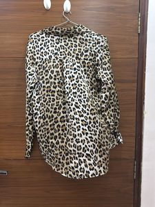 Zara Animal Print Top
