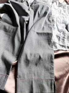 Combo Pure Cotton Top With Check Print Pants