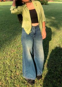 Pastel Green Shirt