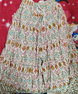 Bohemian Printed Maxi Skirt
