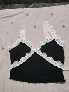 lace embroidery top