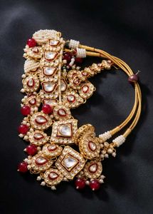 New Rajwada style kundan/polki set
