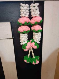 Handmade Crochet Flower Garland