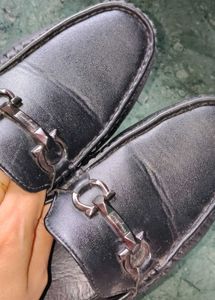 Men's Black Party wear Loafers