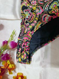 🇳🇿💫🎀Colorful Paisley Bikini Bottom