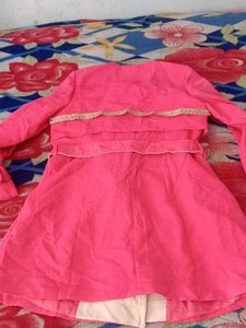 Cute Pink Trench Coat