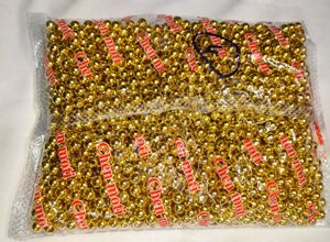 Gold combo Beaded Garlands for Festive Decor 1kg