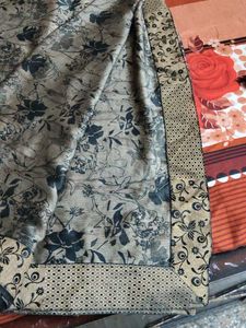 Elegant Floral Print Saree