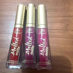 Too Faced Melted Matte Lipsticks Set