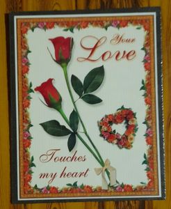 Wall Hanging Love Photo