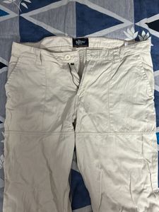 Men's Cream Chinos