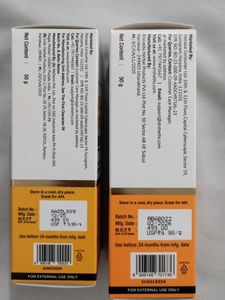 Dr. Seth's Ceramide &amp; Vitamin C Sunscreens