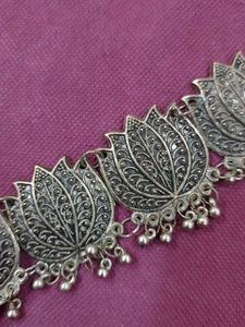 Oxidized Choker Set