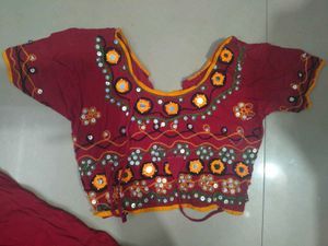 Maroon Chaniya Choli Set