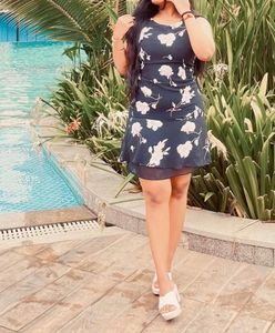 Black Floral Dress