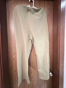 H&amp;M Ribbed Knit Pants - Olive Green